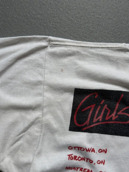80s Motley Crue Girls Girls Girls Tour ‘87 T Shirt Medium