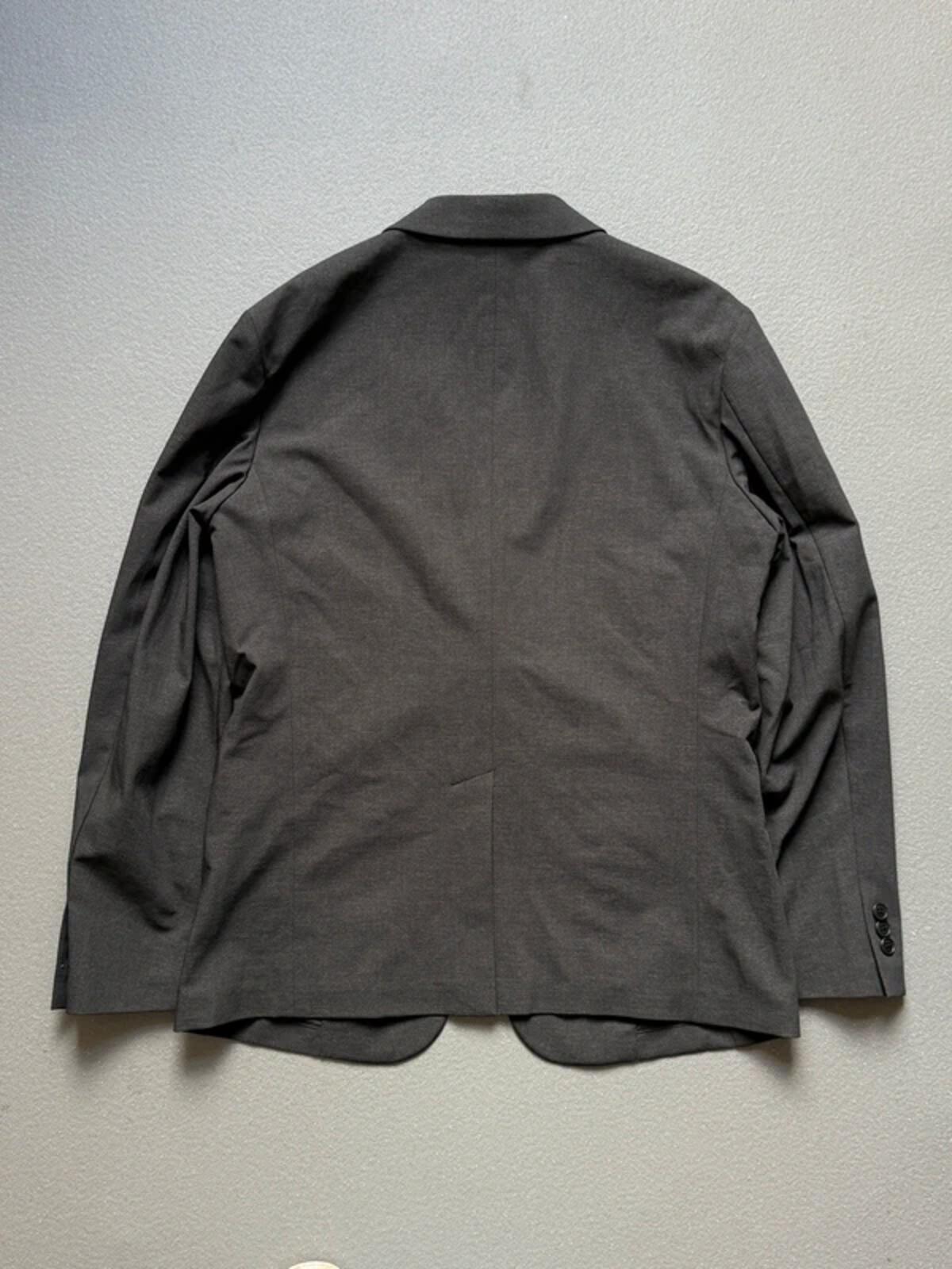 Uniqlo Grey Elasticated Suit Jacket Medium