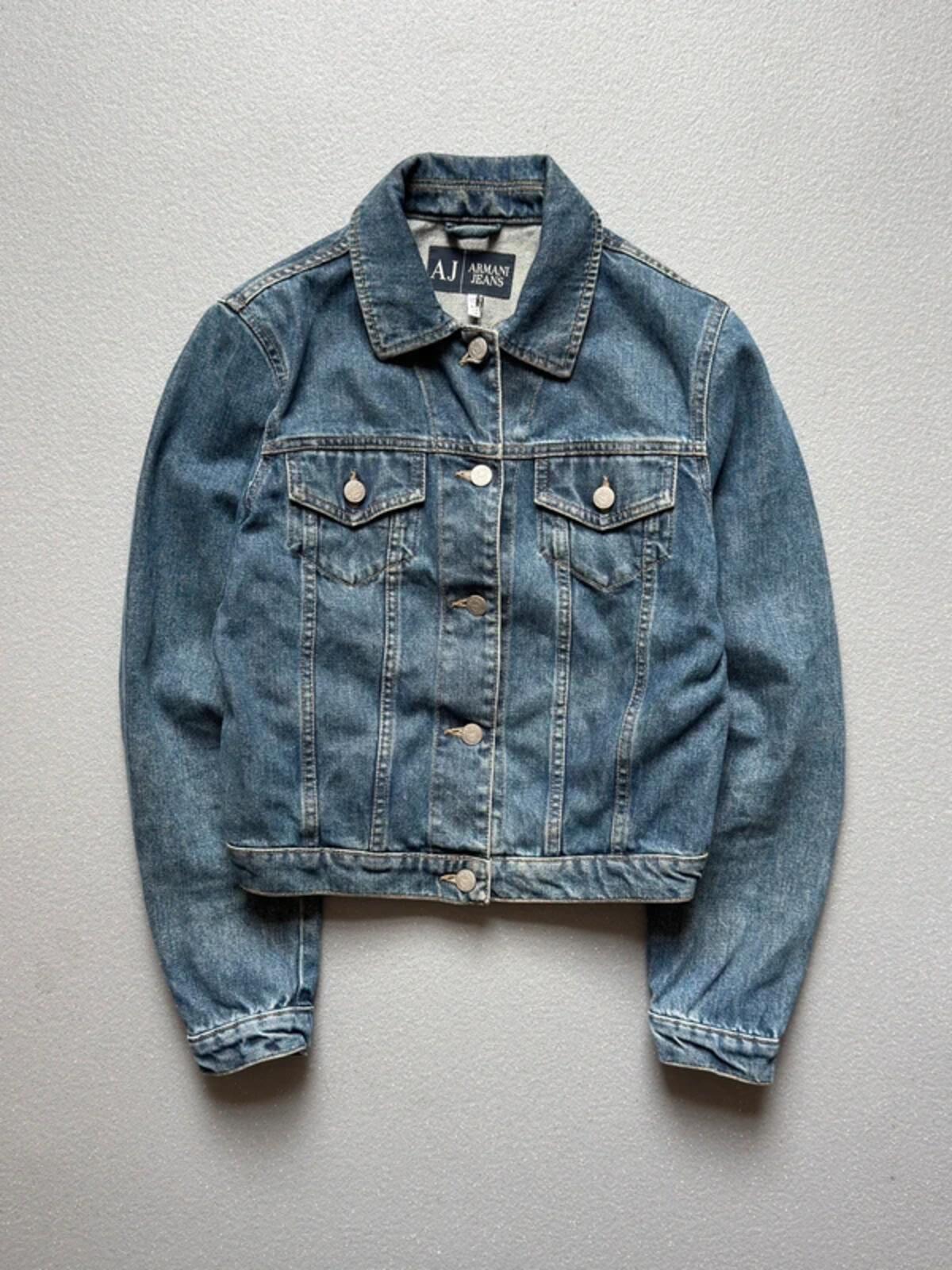Armani Jeans 2000s Denim Jacket Small Ladies Size 10
