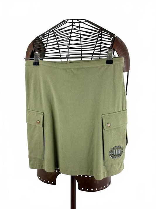Y2K Urban Utility Mini Skirt Size 8