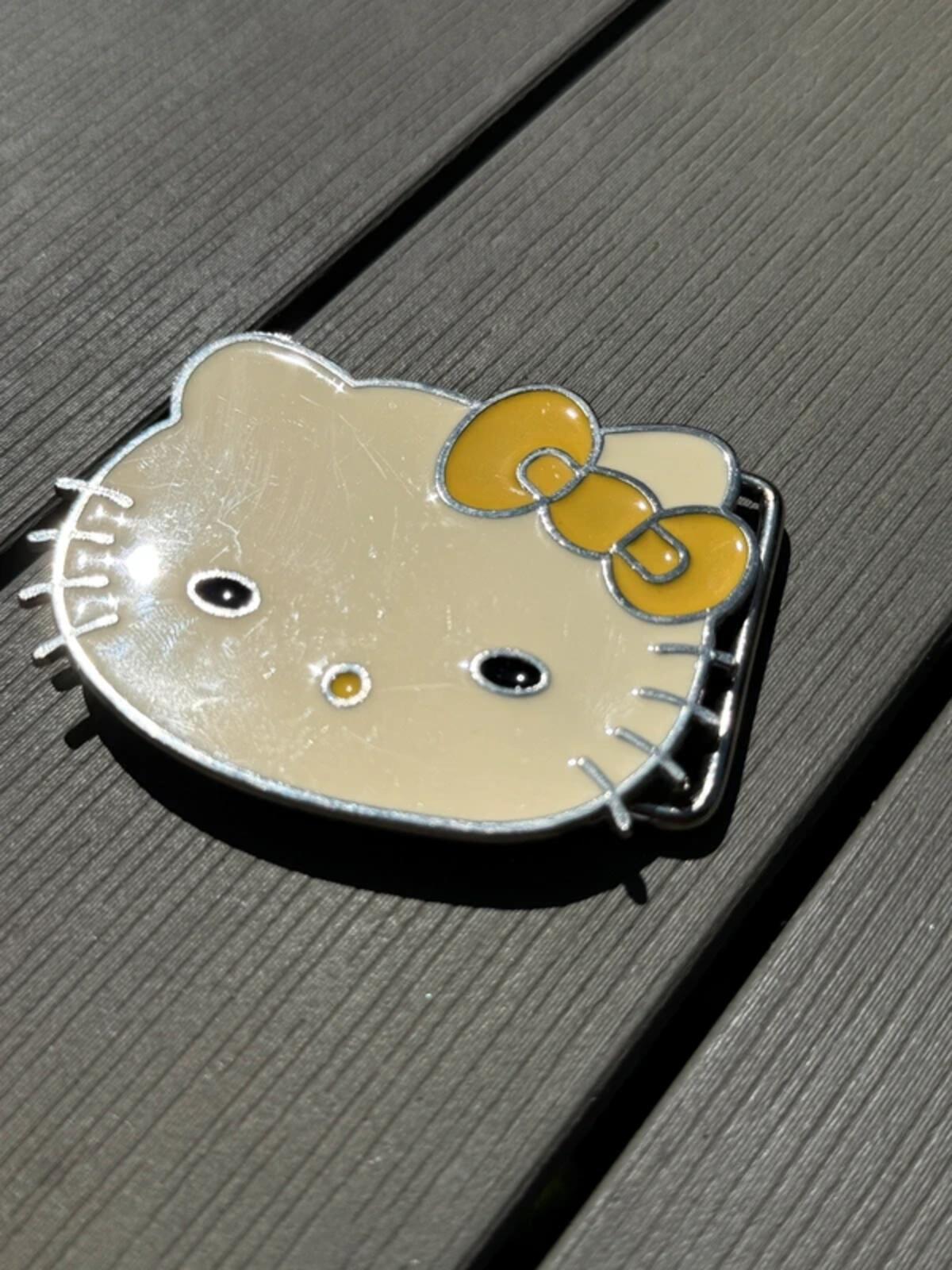Hello Kitty Y2K Vintage Metal Belt Buckle