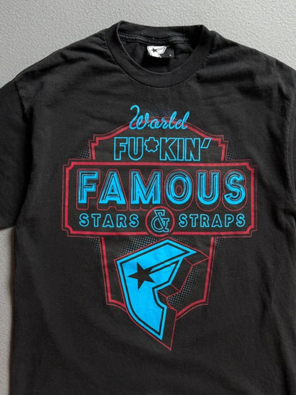 Famous Stars & Straps T Shirt Large Y2K Vintage