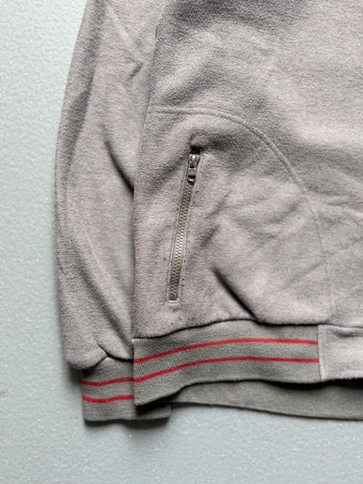 Patagonia Vintage 90s Fleece Zip Up Large Grey Made in USA