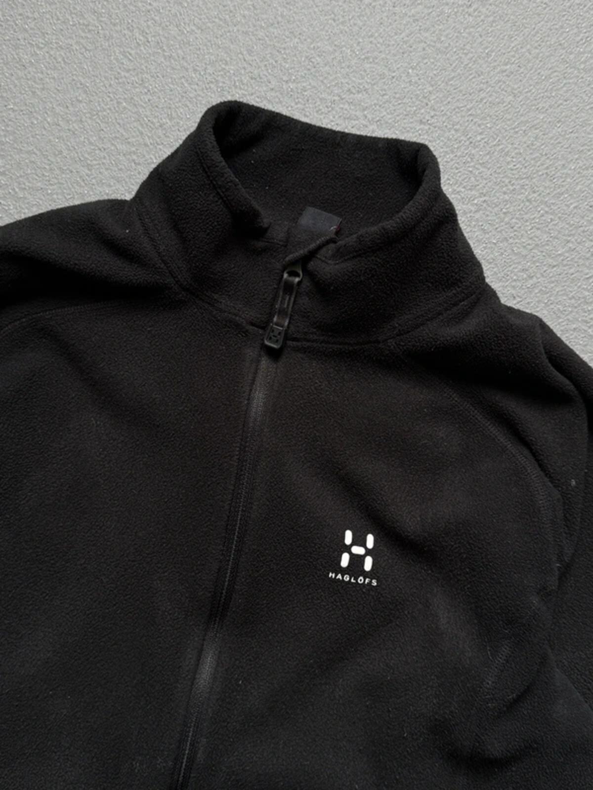 Haglofs Black Zip Fleece Small Ladies