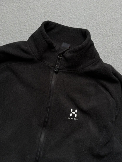 Haglofs Black Zip Fleece Small Ladies