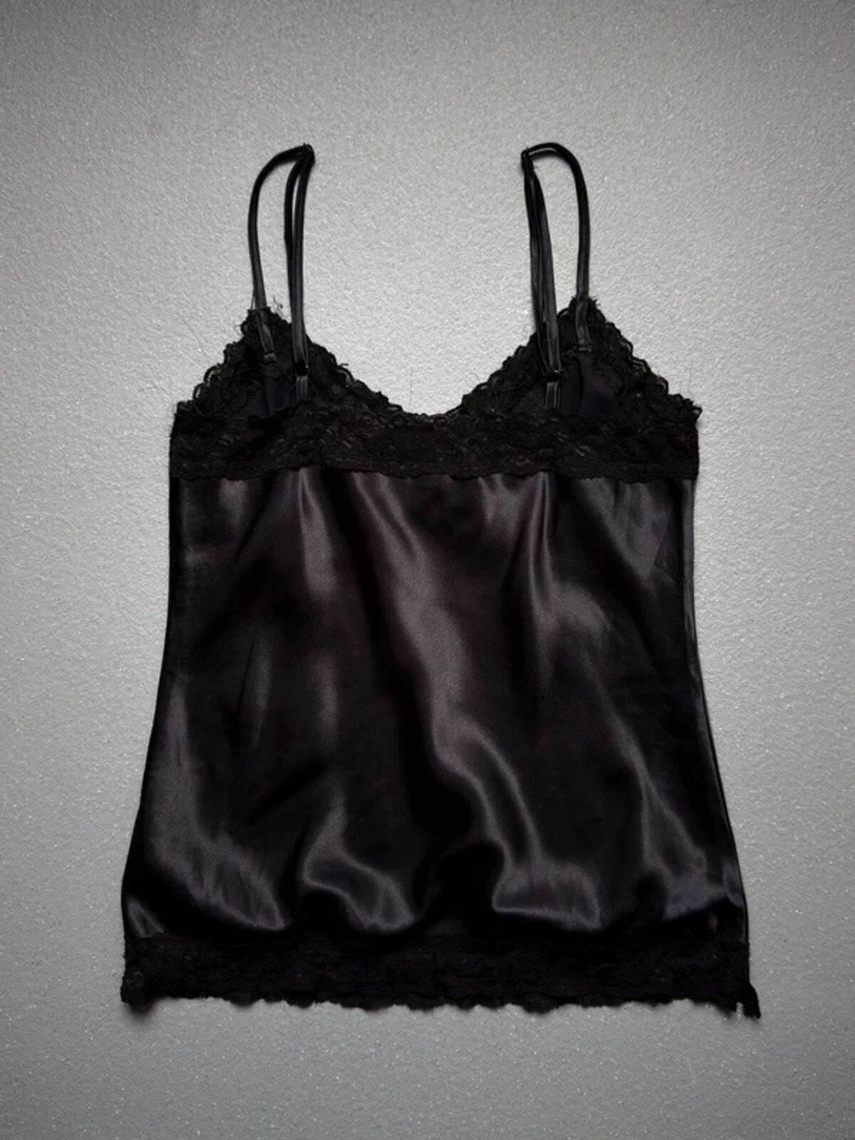 Sequin Silky Black Cami Top 8 / 10
