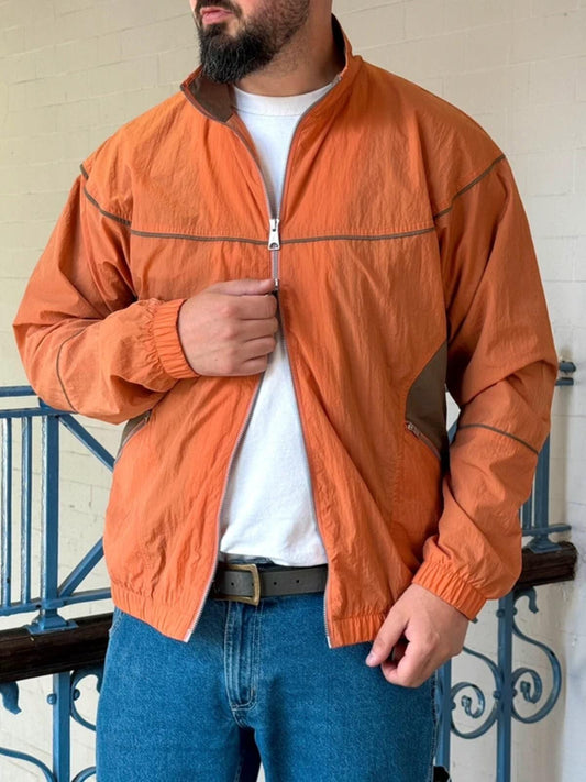 Jordan Orange Windbreaker Large