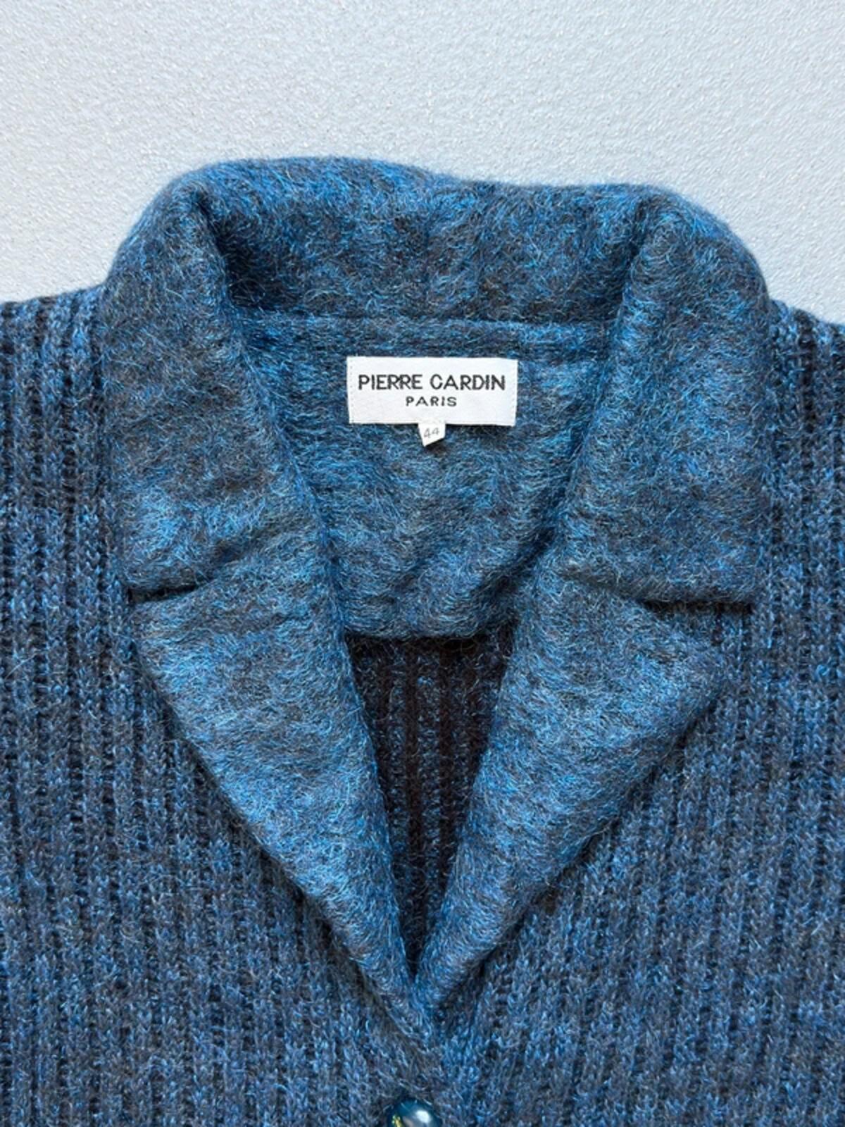 Pierre Cardin Mohair Wool 80s Vintage Cardigan 16
