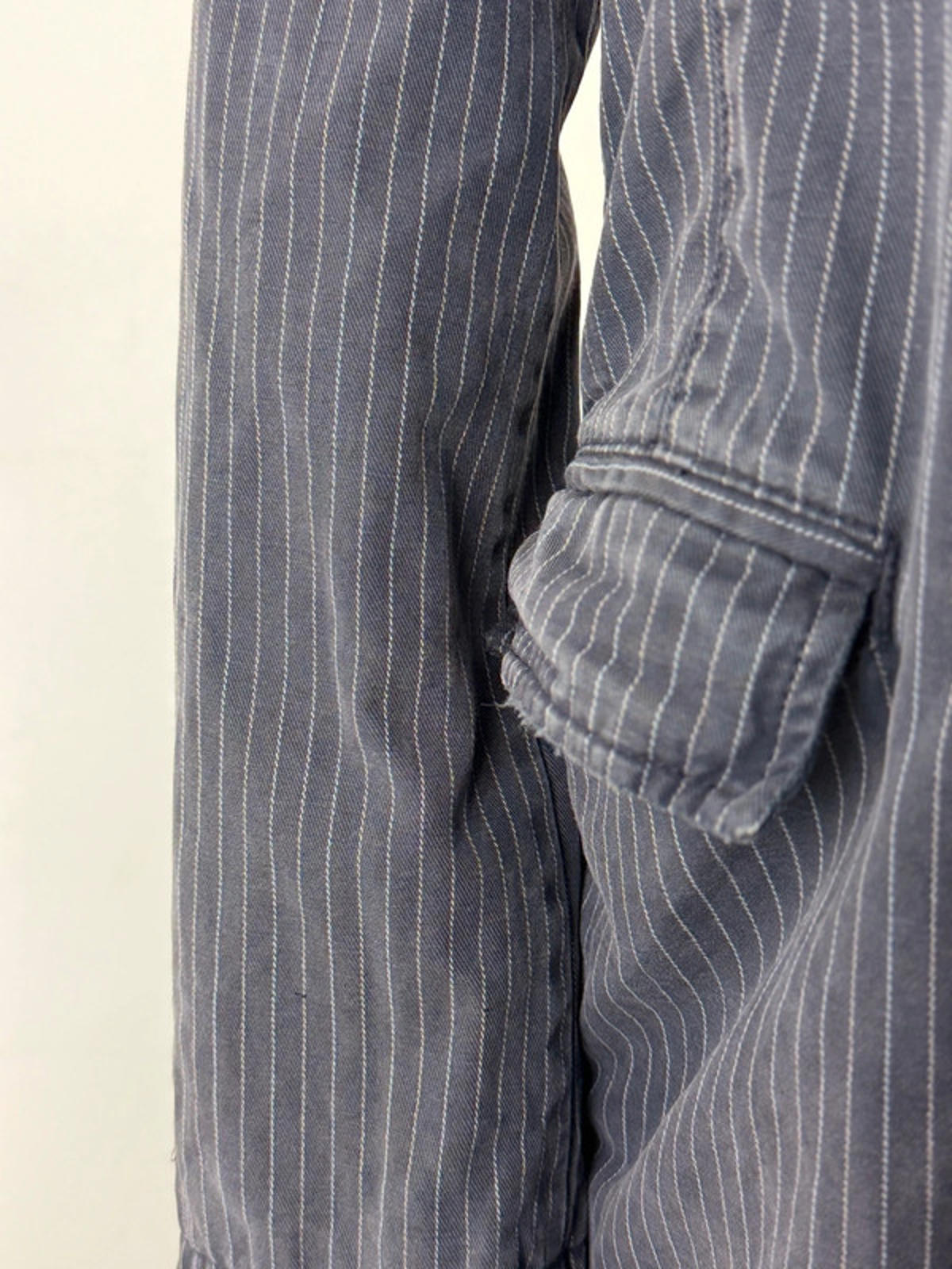 Armani Pinstripe Blazer Jacket Medium Ladies