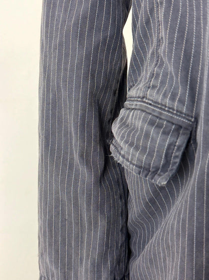 Armani Pinstripe Blazer Jacket Medium Ladies