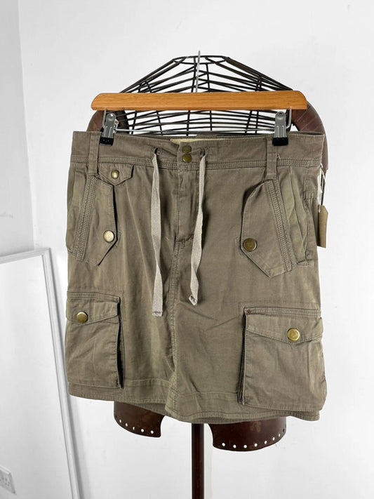 Utility Skirt Khaki Y2K Size 8