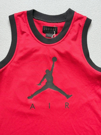 Air Jordan Red Black Basketball Jersey Small