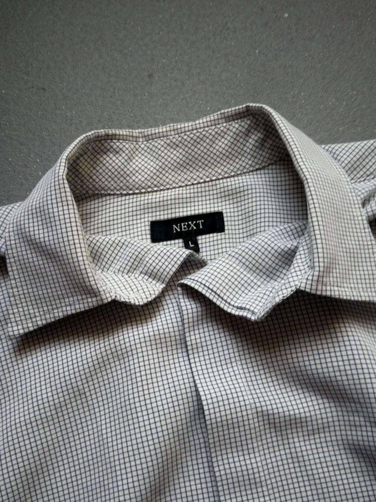 90s Next Vintage Casual Short Sleeve Check Shirt Large