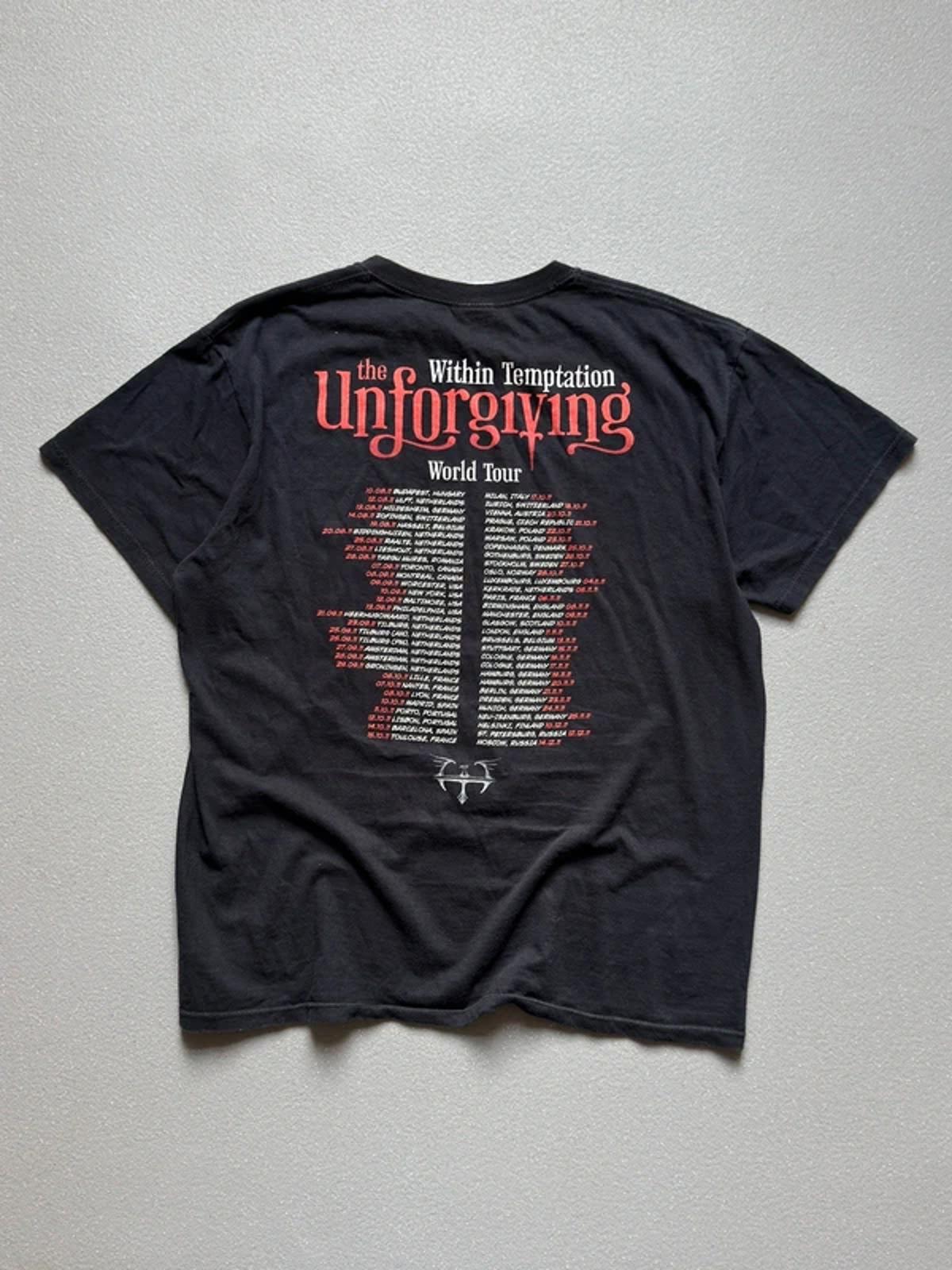 Within Temptation Rock Band T Shirt Large