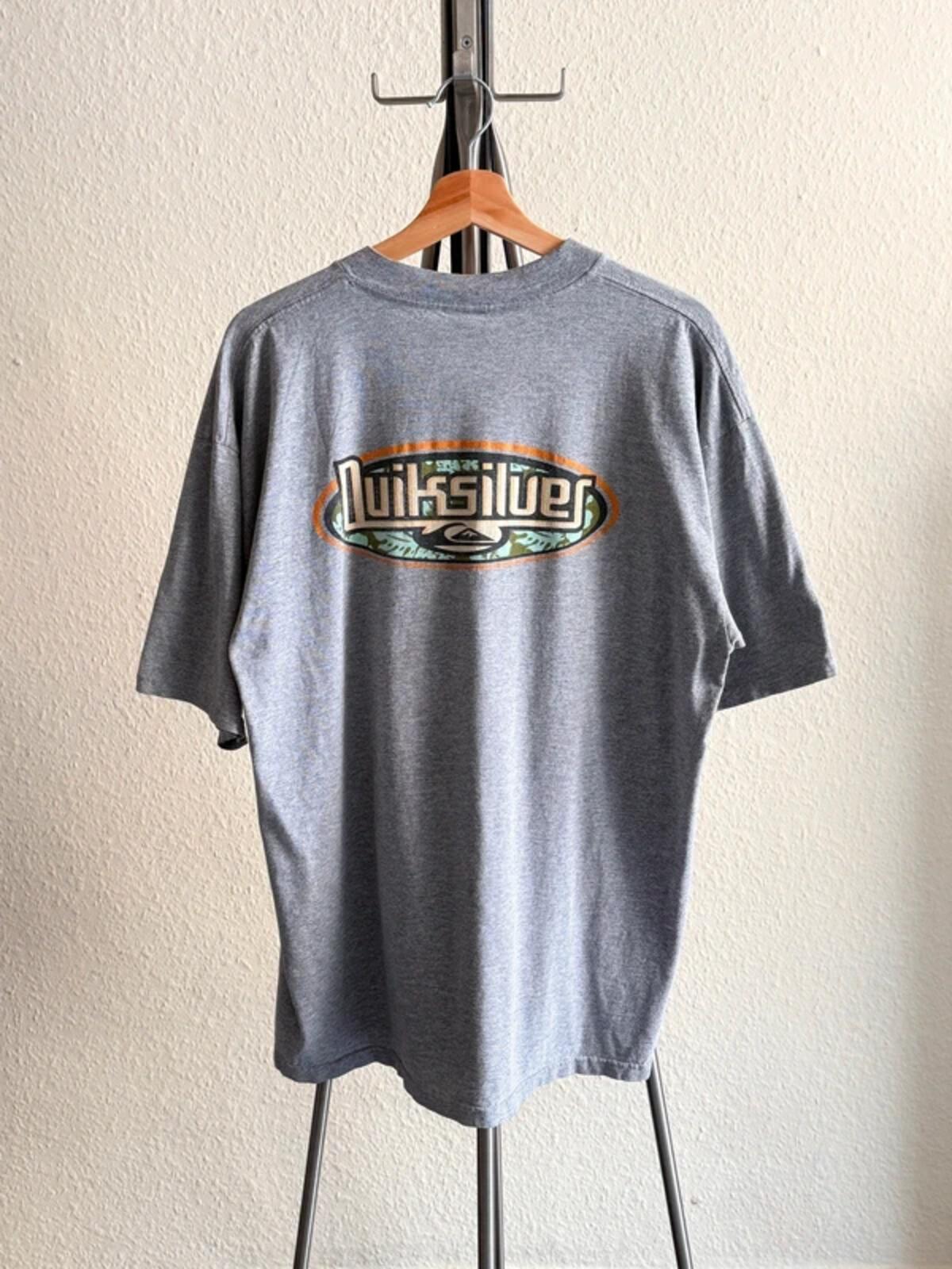 Quiksilver 90s Y2K Logo T Shirt XL