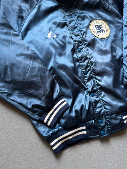 Vintage Kansai University Japan Nylon Varsity Bomber Jacket XL
