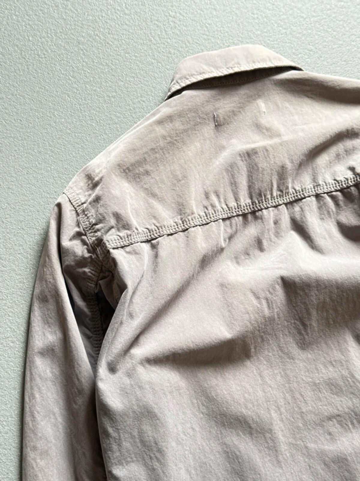 Bench Overshirt Small Y2K Utility Grey