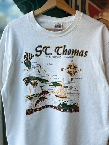 90s Single Stitch St Thomas Virgin Islands T Shirt Large