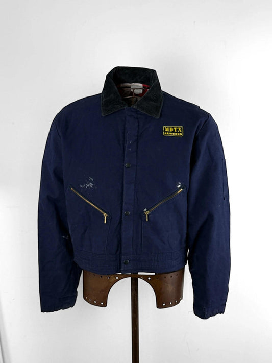 Cropped Detroit Work Jacket Padded Lining Large