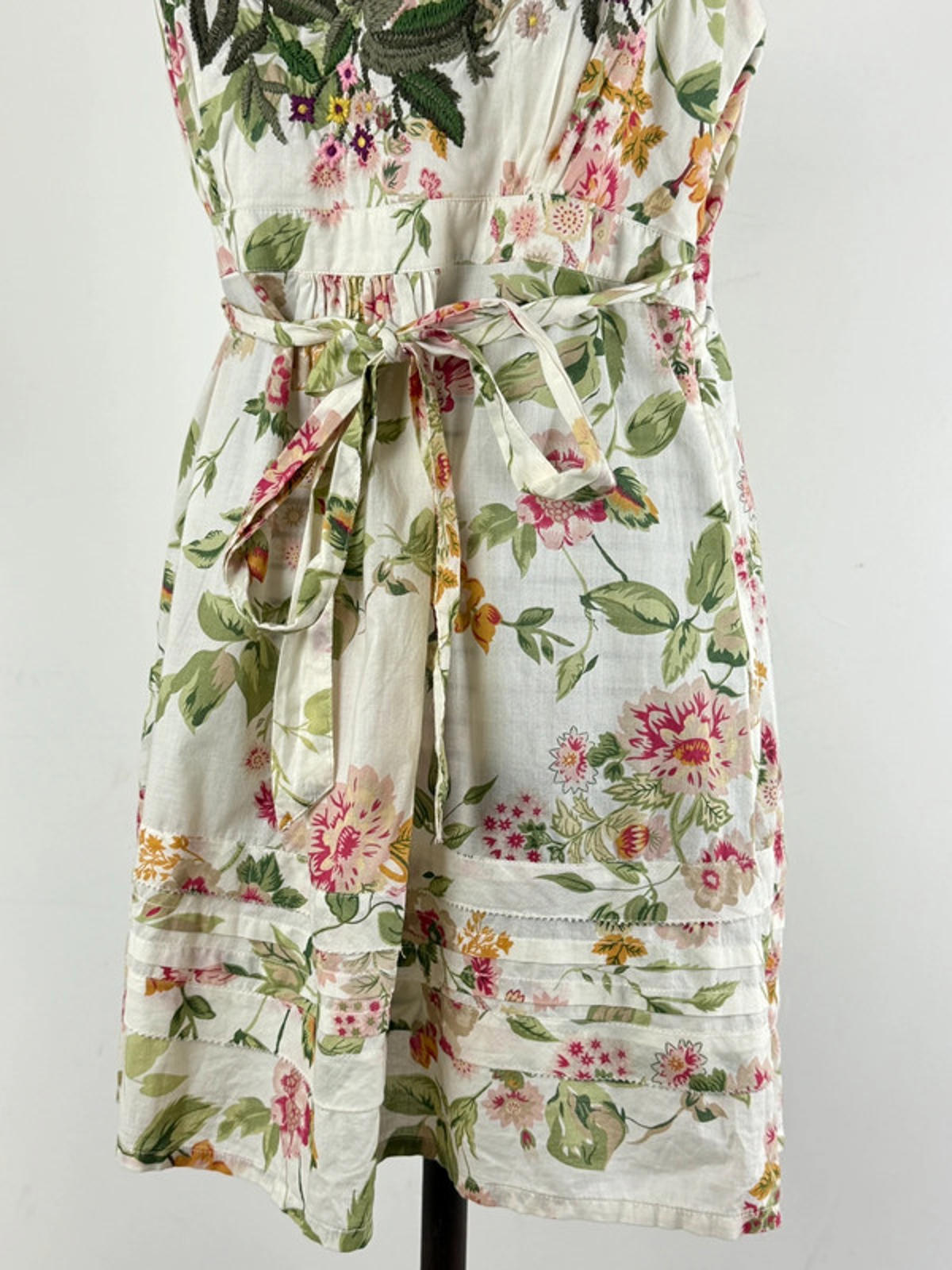 Rocha John Rocha Floral Embroidered Y2K Dress Size 14