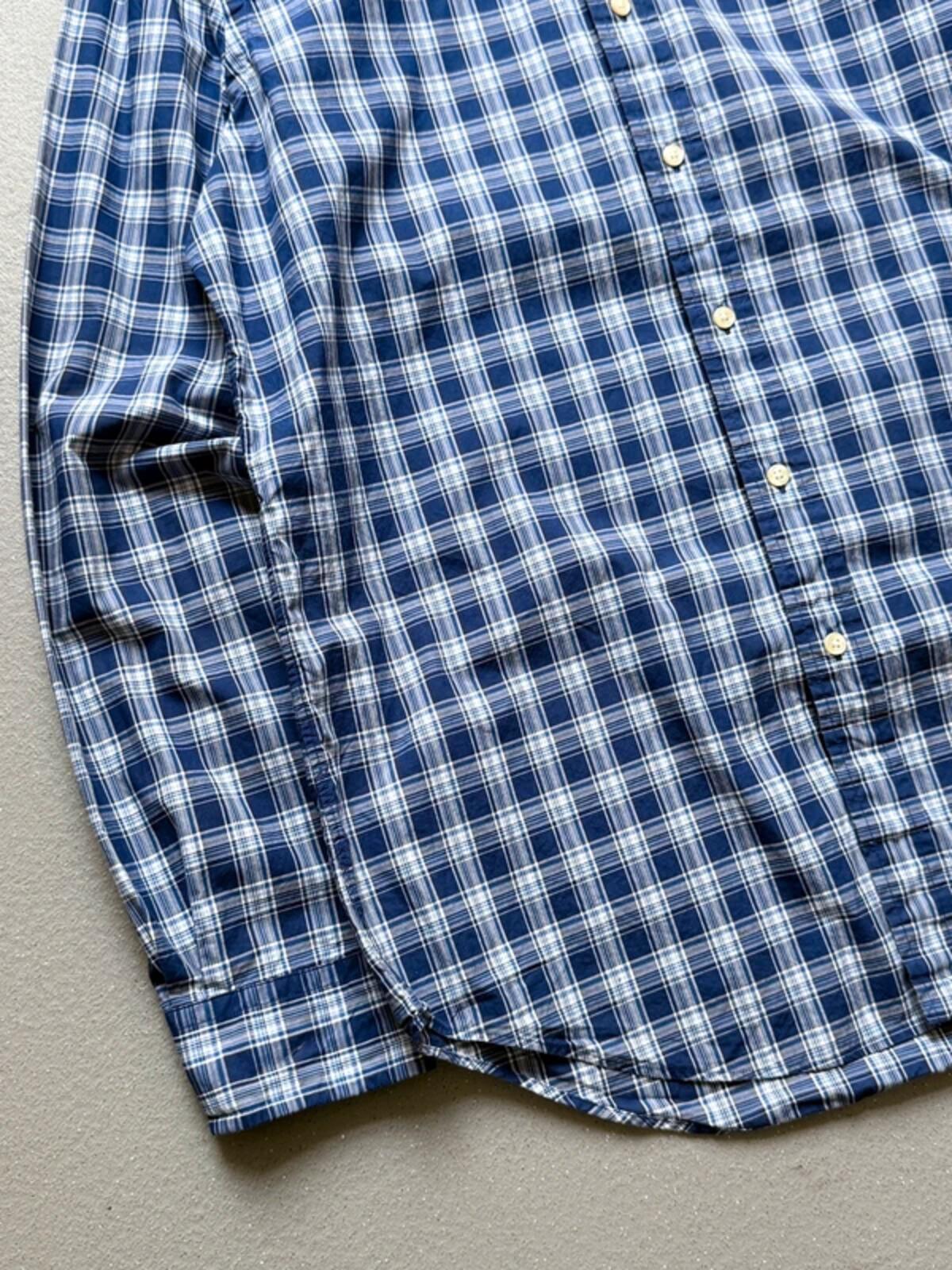Polo Ralph Lauren Blue Check Shirt Medium