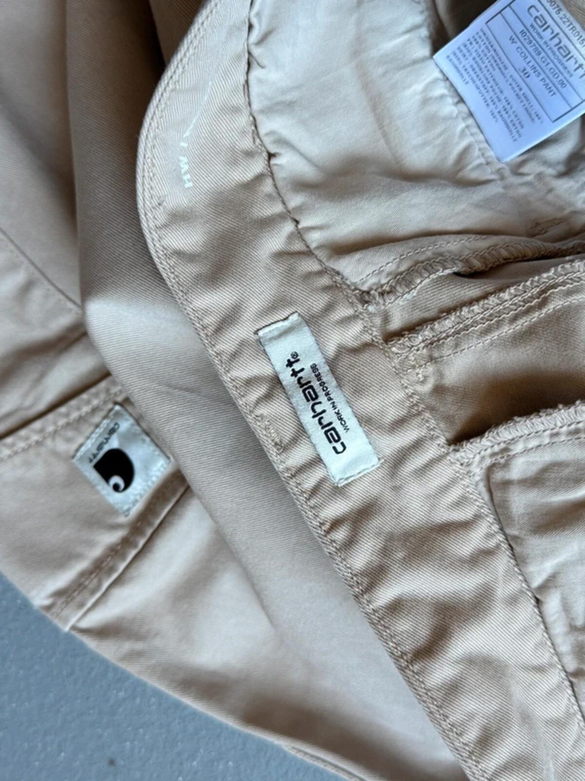 Carhartt High Waist Collins Pant 30” Beige