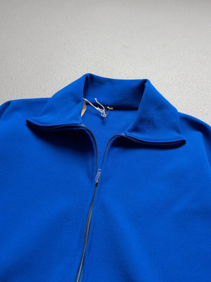 1970s Funnel Neck Sports Jacket Large