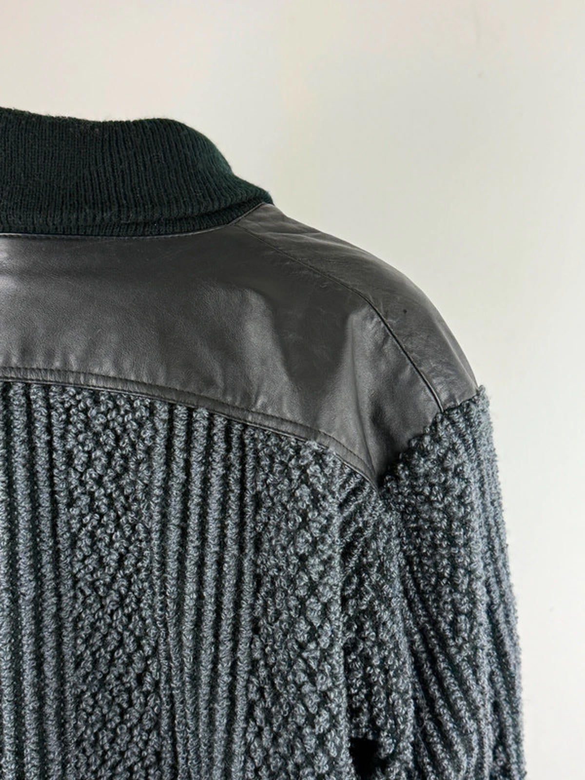 80s Archive Style Tufted Bomber Jacket XL