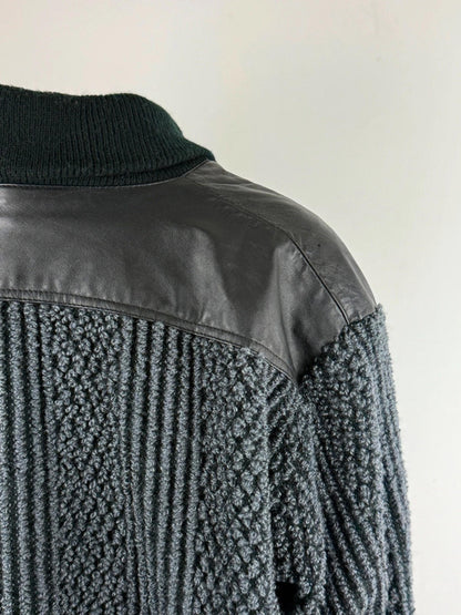 80s Archive Style Tufted Bomber Jacket XL