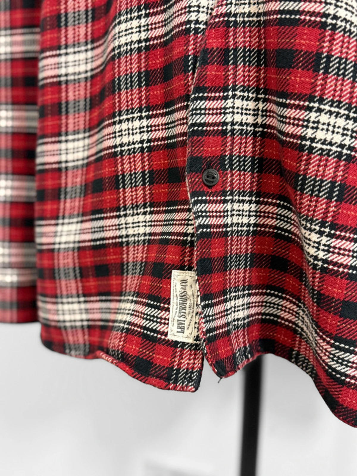 Levi’s Plaid Zip Flannel Overshirt Shacket XL