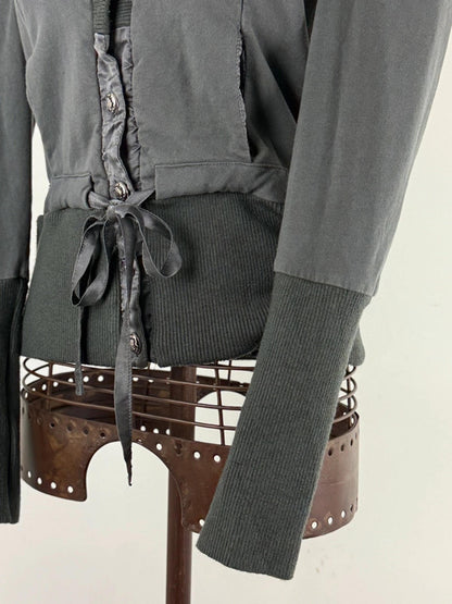 Gaudi Y2K Sweatshirt Cardigan Large