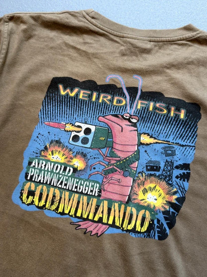 Weird Fish Codmmando Graphic Print T Shirt 2XL