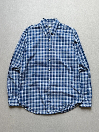 Polo Ralph Lauren Blue Check Shirt Medium