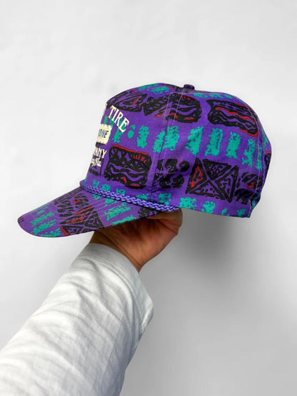Vintage Patterned Aztec Trucker Cap