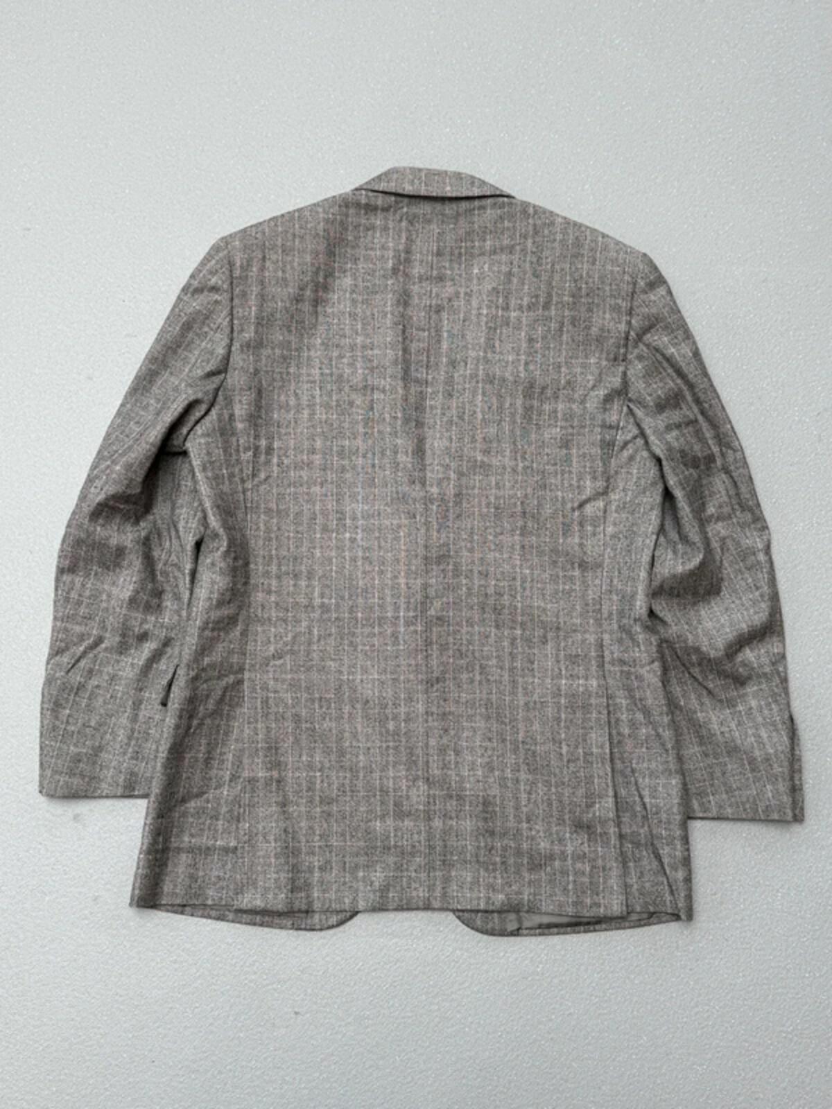 Pal Zileri Grey Lilac Check Wool Jacket IT50