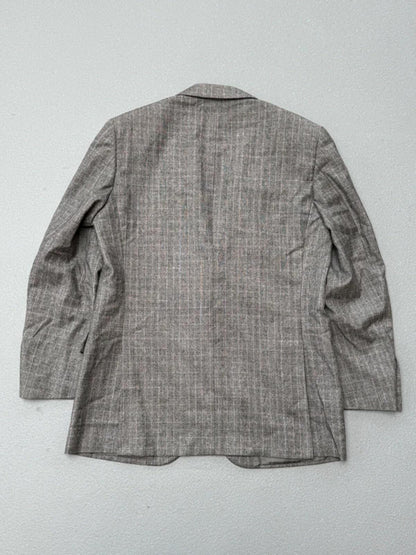Pal Zileri Grey Lilac Check Wool Jacket IT50