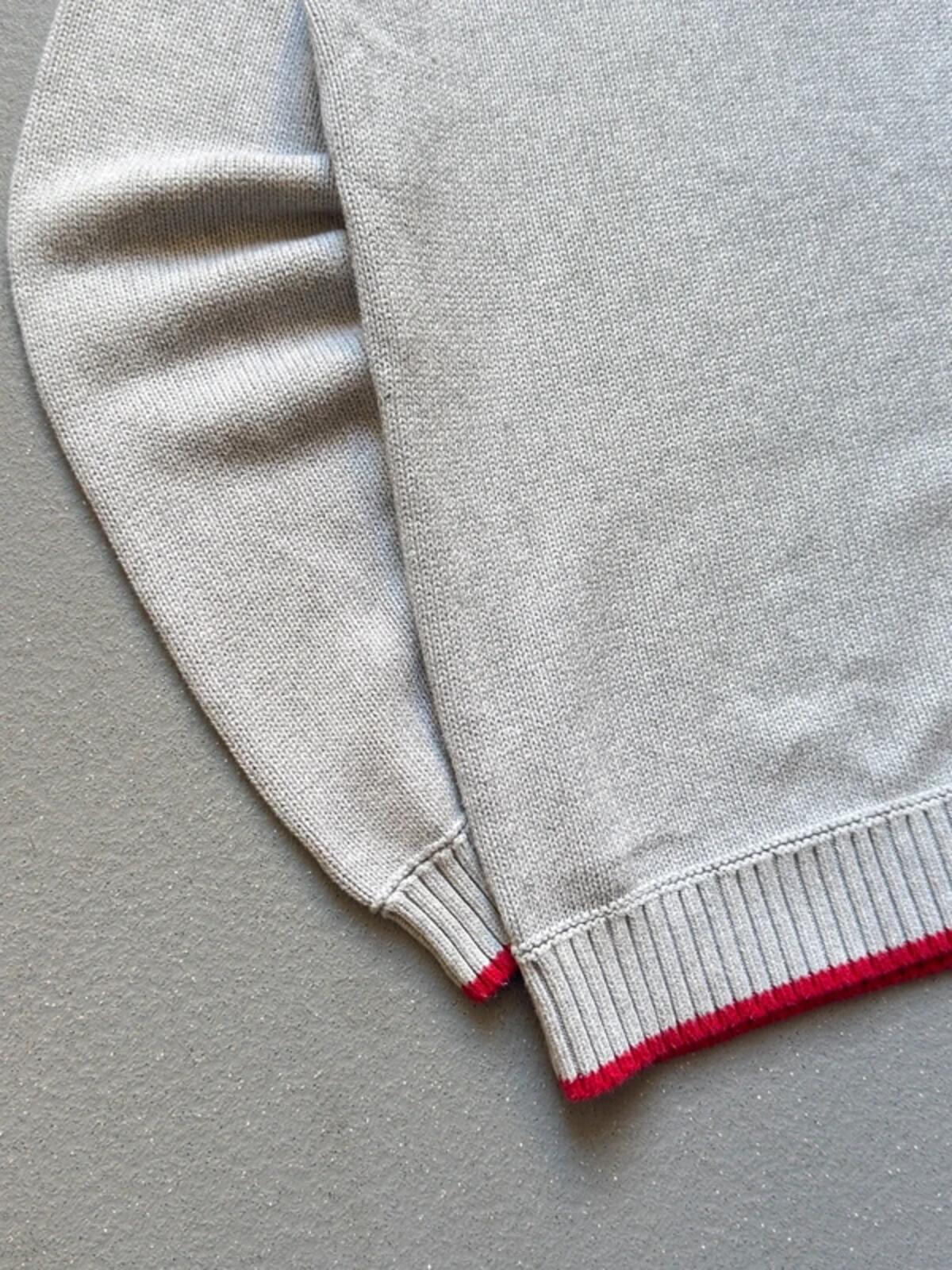 Tommy Hilfiger Logo Cable Knit Ladies Medium
