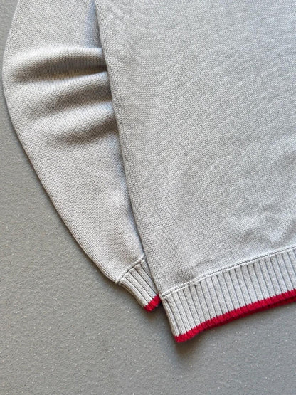 Tommy Hilfiger Logo Cable Knit Ladies Medium