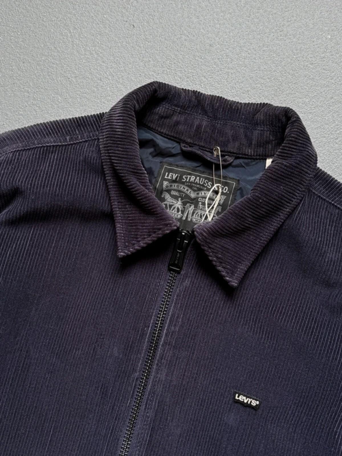 Levi’s Corduroy Zip Bomber Jacket Navy Small