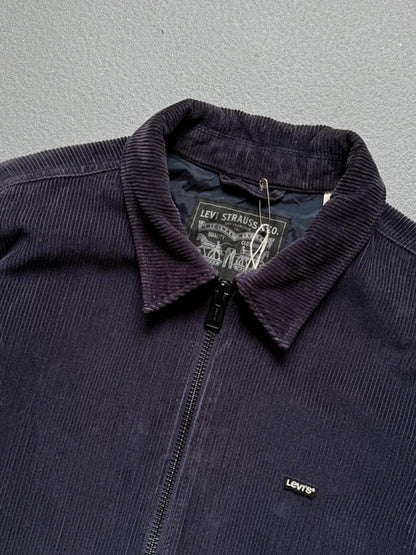 Levi’s Corduroy Zip Bomber Jacket Navy Small
