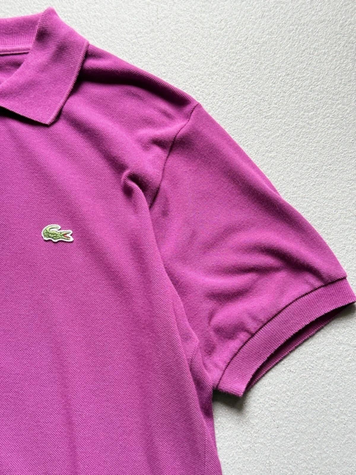 Lacoste Light Purple Polo Shirt Medium 4