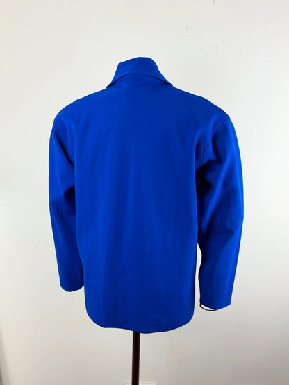 1970s Track Jacket Full Zip Royal Blue Large
