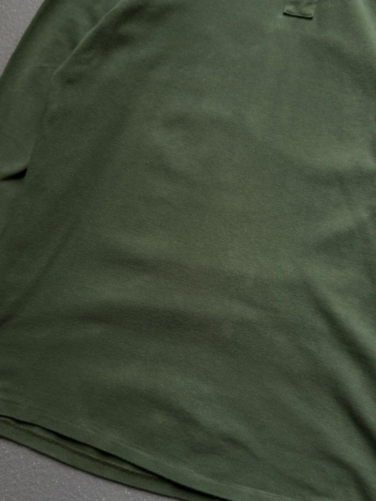 Paul Smith Zebra Long Sleeve Green Polo Shirt Medium