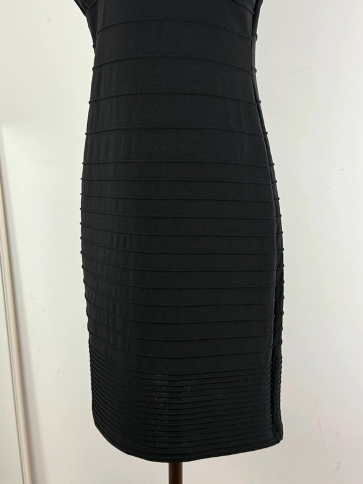 Tiana B Black Fitted Vintage Dress Small 8