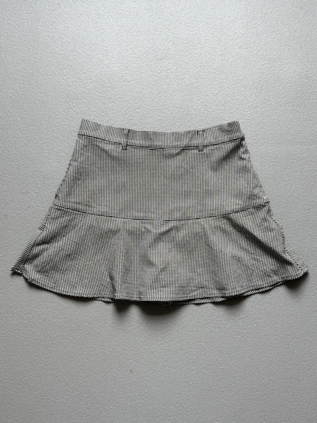 Y2K Pimkie Gingham Mini Skirt Floaty Size 12