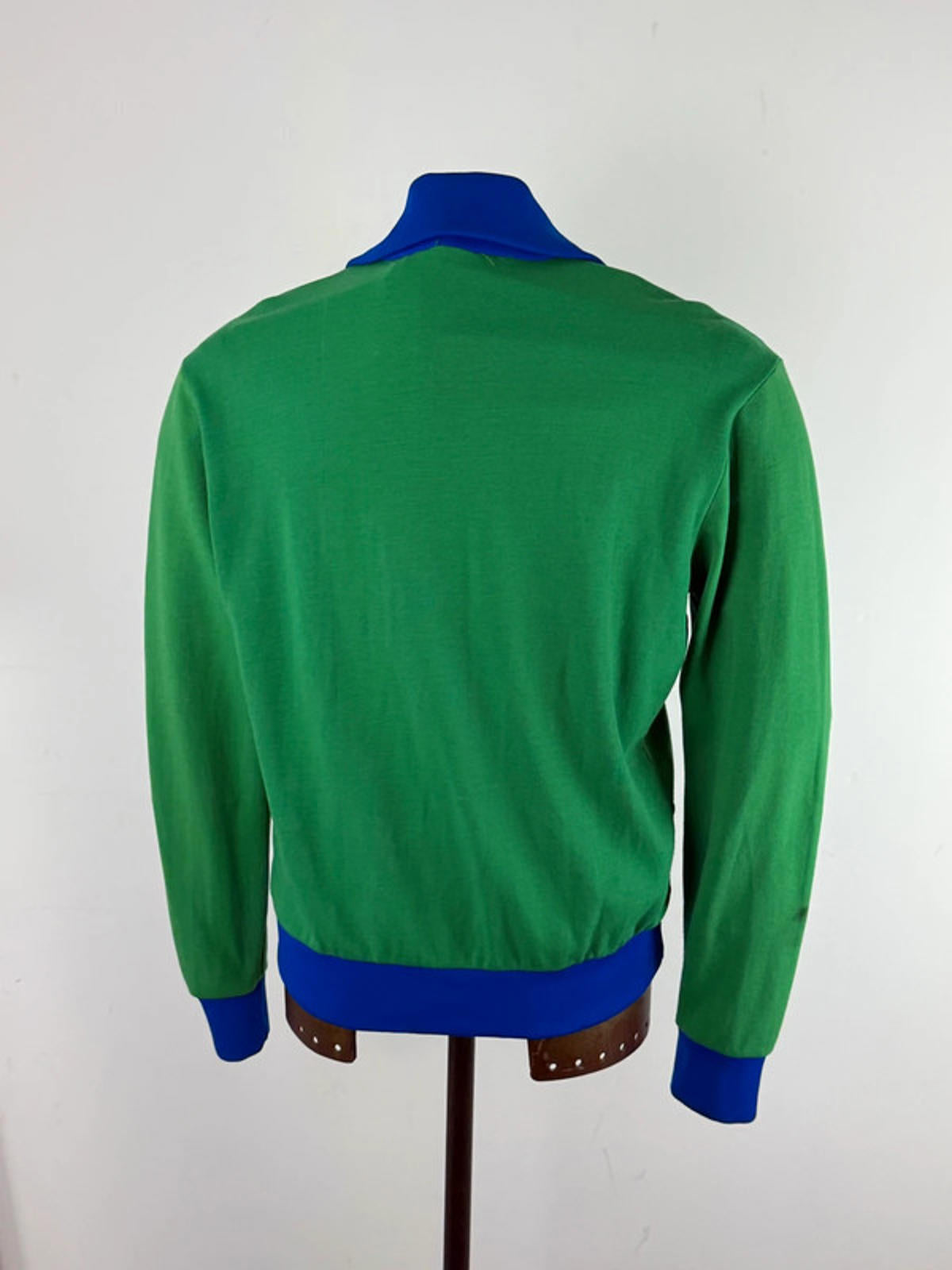 70s Funnel Collar Track Zip Jacket Large