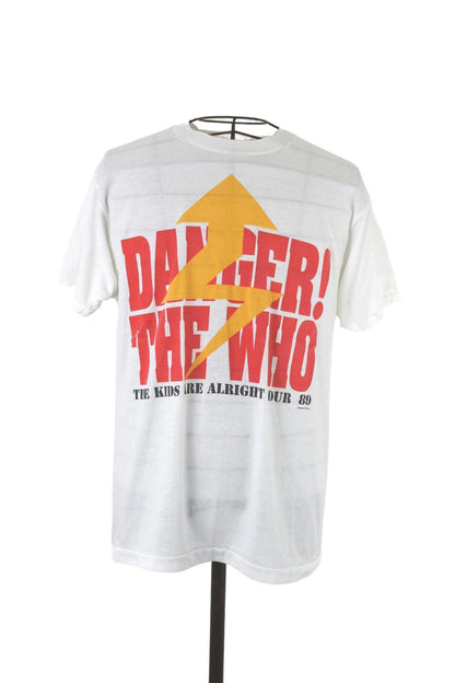 1989 The Who Band T Shirt Large Vintage 80s The Kids Are Alright Tour Single Stitch