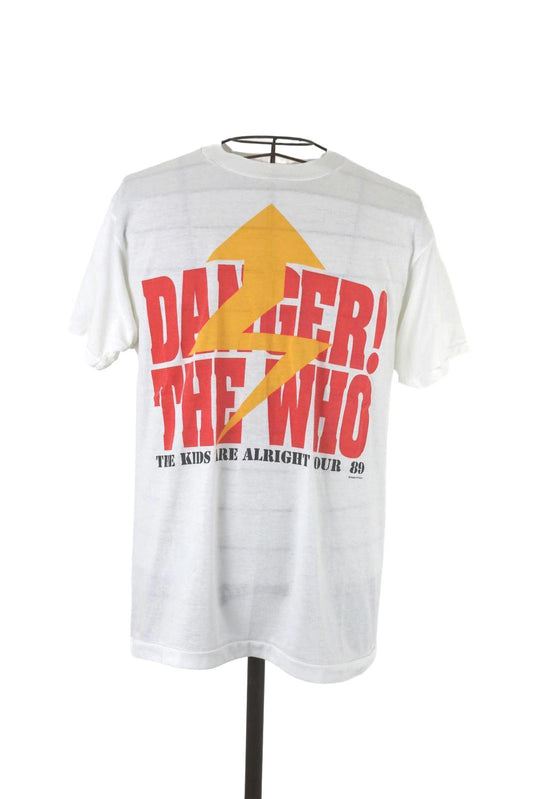 1989 The Who Band T Shirt Large Vintage 80s The Kids Are Alright Tour Single Stitch