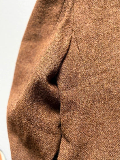 Thomas Burberry Wool Tweed Jacket Vintage 90s 48”