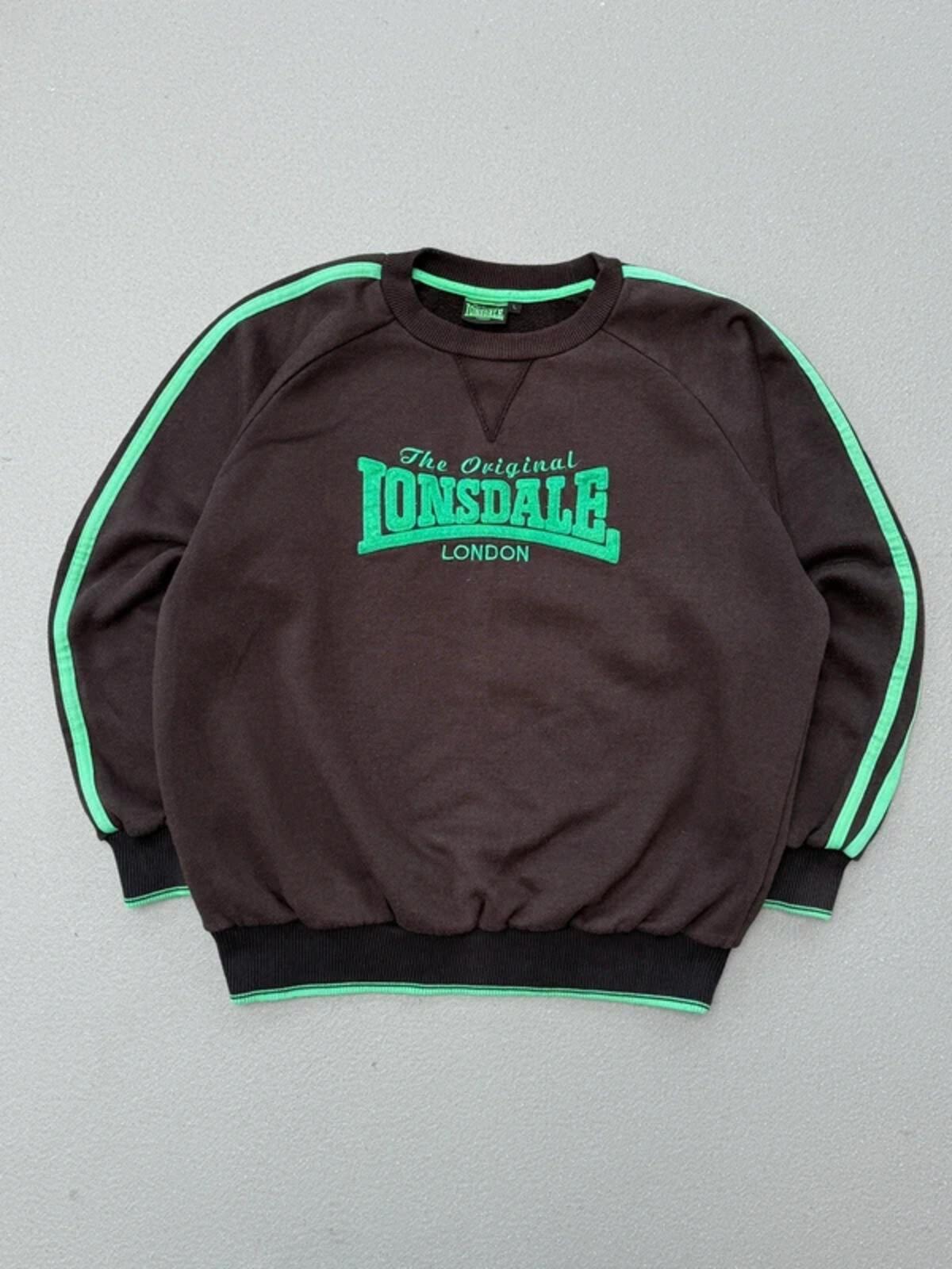Lonsdale Y2K Spellout Sweatshirt Large